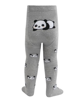 Детские колготки ''Panda Pattern" Grey
