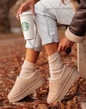 Женские носки "Belissa Wool" Cream