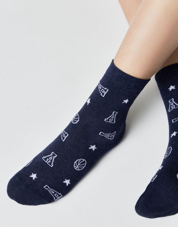 Vaikiškos Kojinės "Niko Dark Blue"