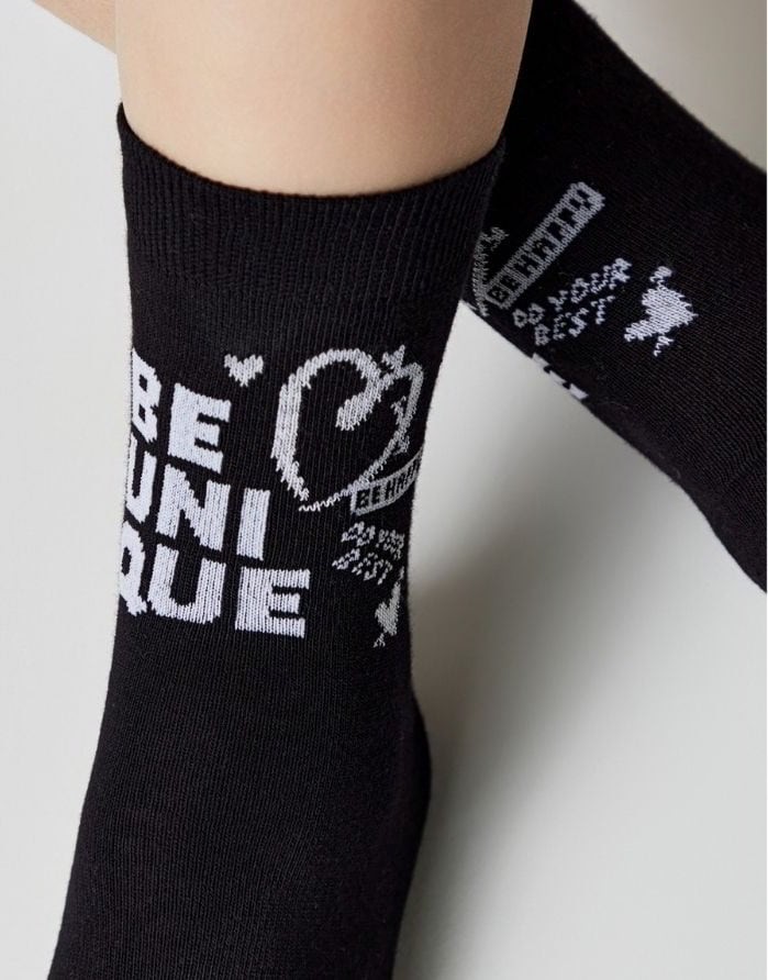 Vaikiškos Kojinės "Beunique Black"