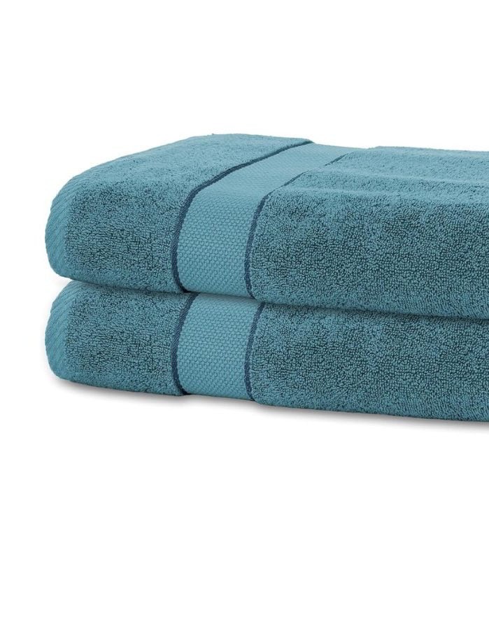 Полотенце из хлопка "Saxony Blue"