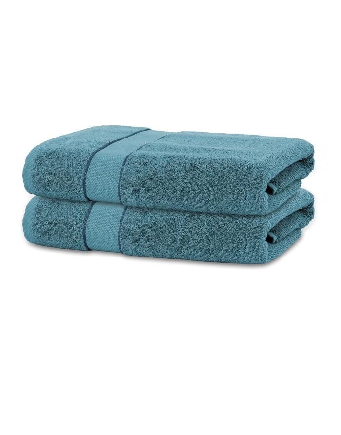 Cotton Towel "Saxony Blue"