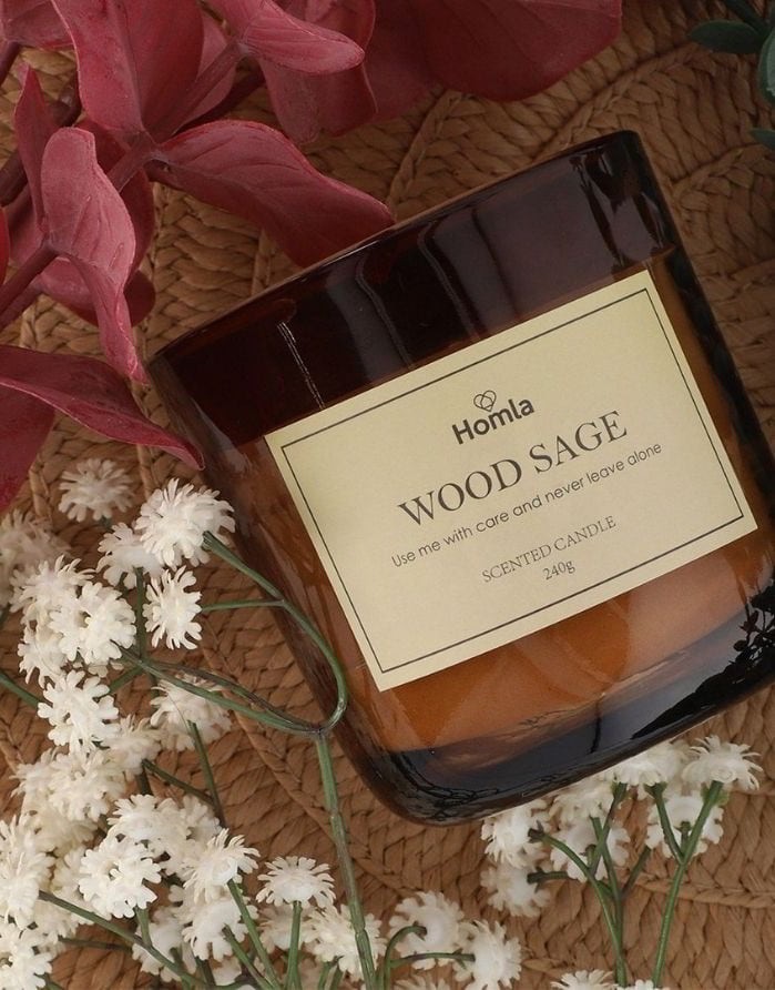 Scented candle "Wood Sage" 240 g