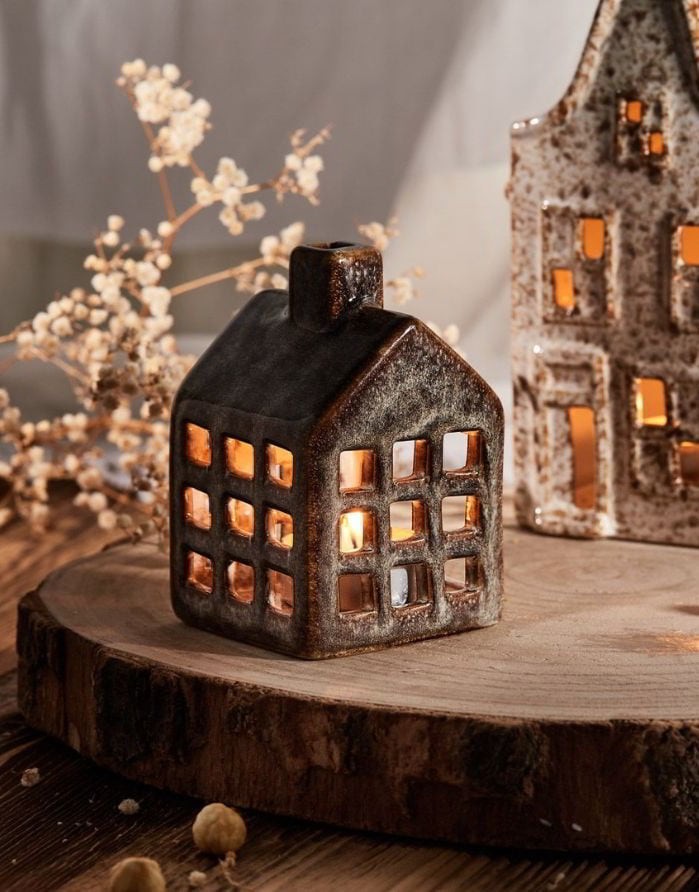 Svečturis "Ceramic Mini House"