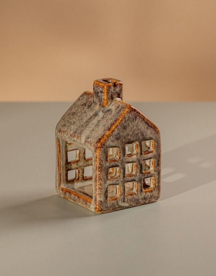 Svečturis "Ceramic Mini House"