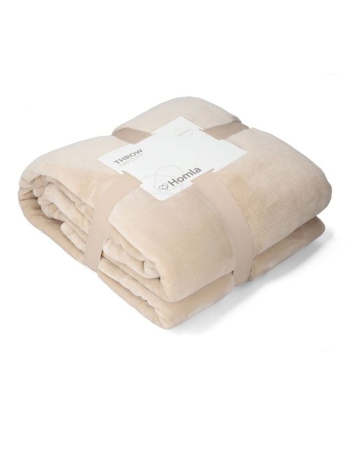 Plaid "Rote Beige" 200x220 cm