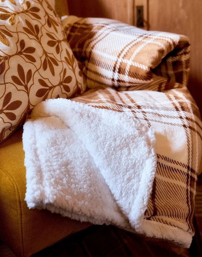 Plaid "Cortel Beige" 150x200 cm