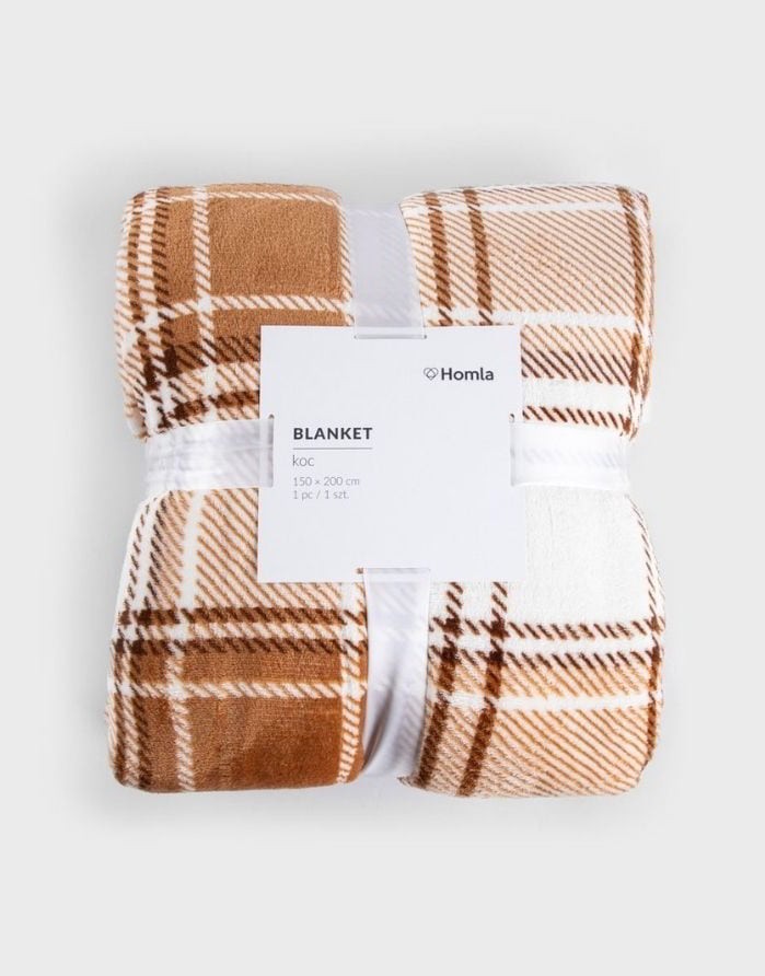 Plaid "Cortel Beige" 150x200 cm