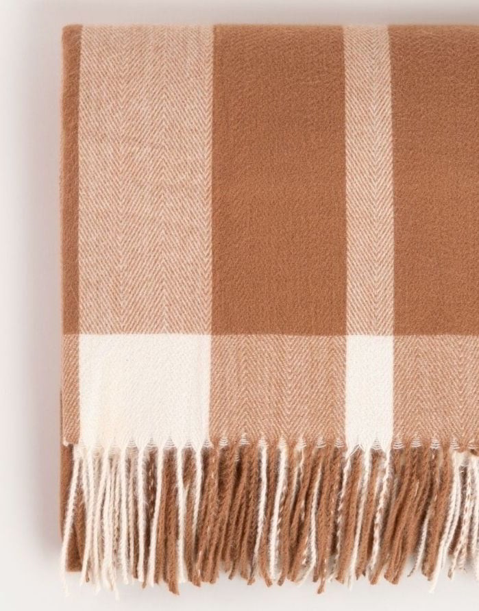 Pleds "Melrose Brown" 150x200 cm