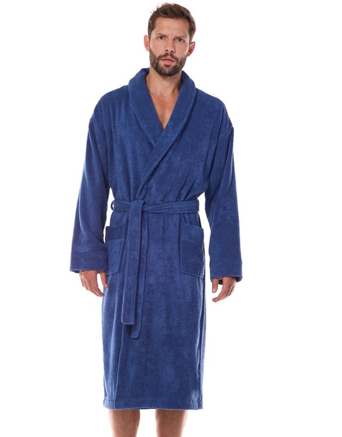 Bathrobe "Walter Blue"