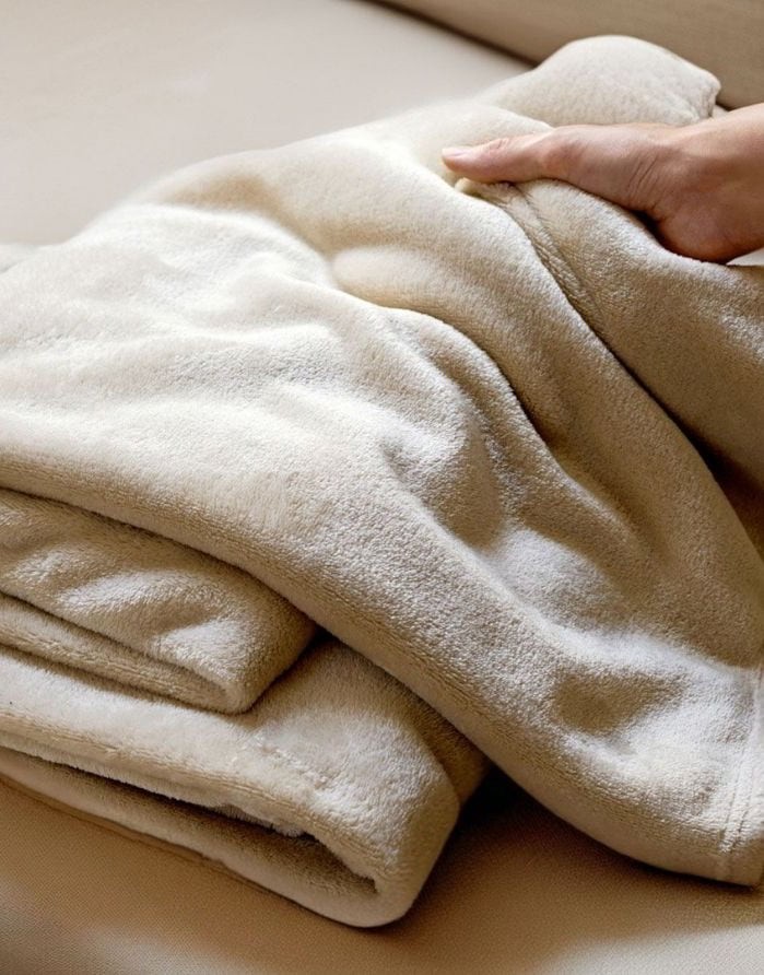 Pleds "Rote Dark Beige" 150x200 cm