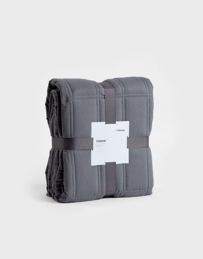 Pleds "Finch Grey" 200x220 cm