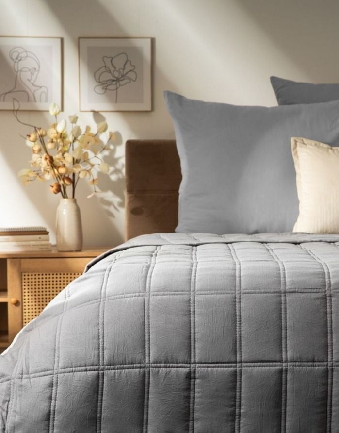 Pleds "Finch Grey" 200x220 cm