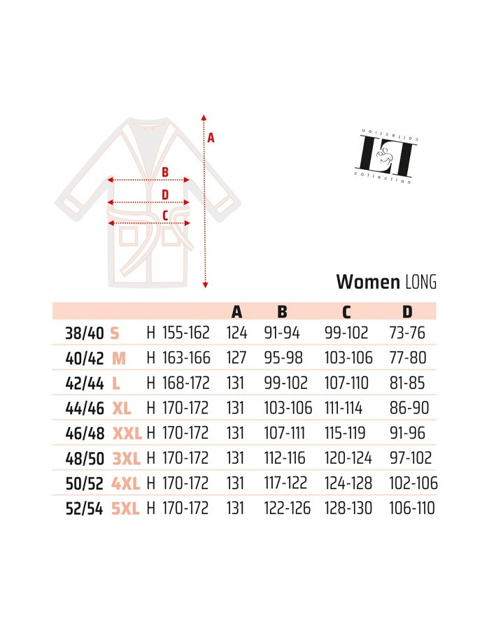 Халат "Luna Long Brown"