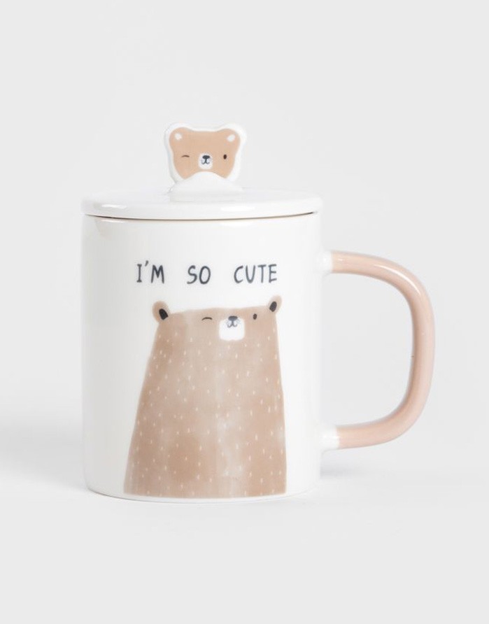 Cup with lid "BATIS With Bear"