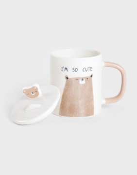 Чашка с крышкой "BATIS With Bear"