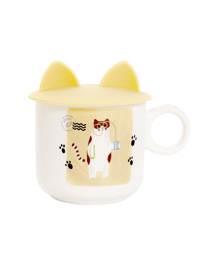 Krūze ar vāku "KODI With Cat"