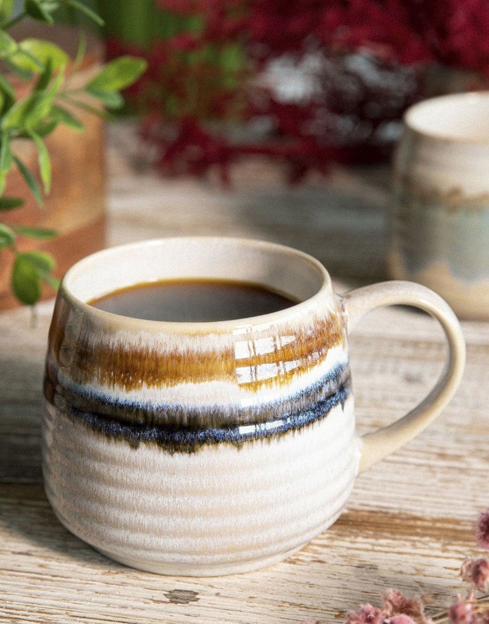 Krūze "SANDY Brown-Granat"