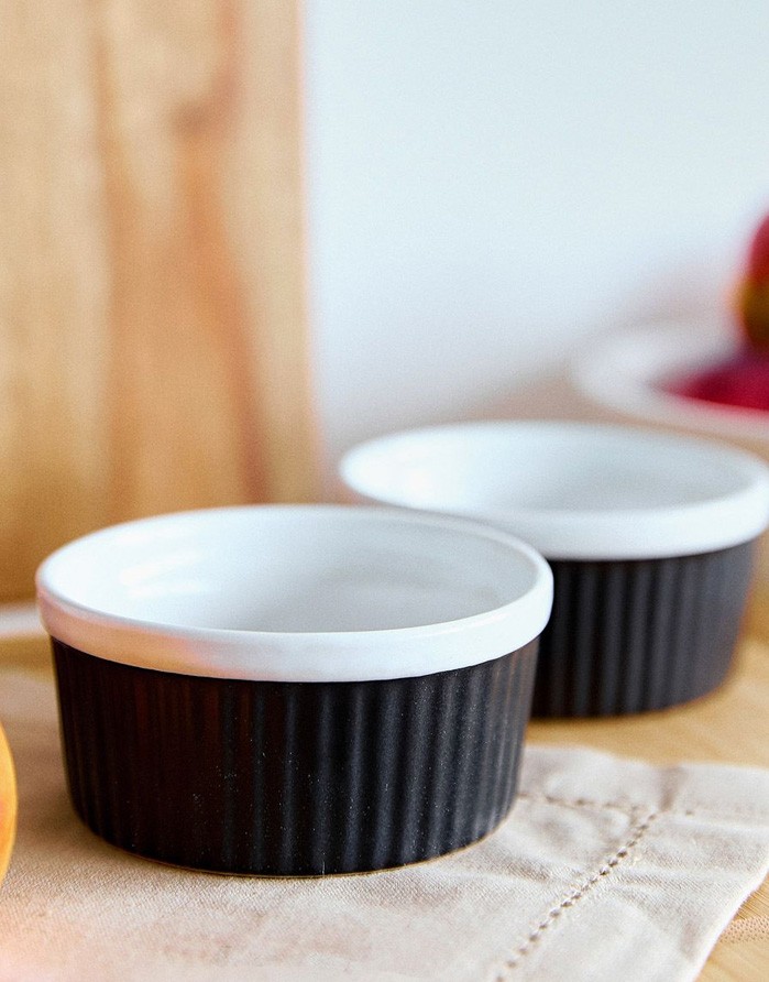 Keramikas cepamtrauki "TINEO Big Black", 2 gab.