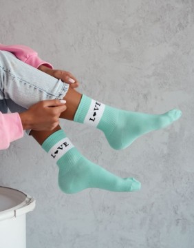 Женские носки "Mint Love"