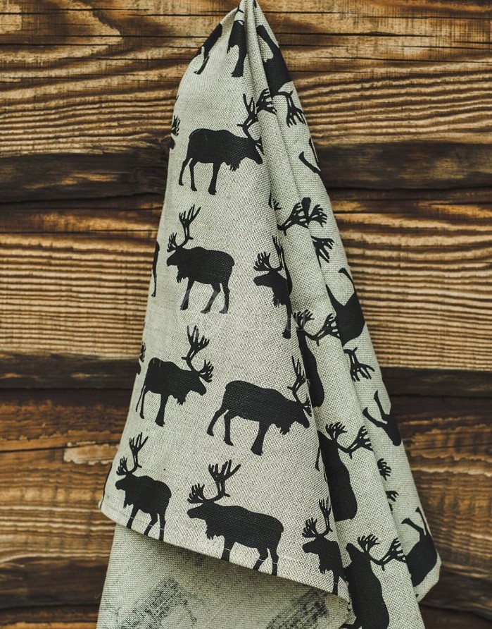 Kitchen towel "Moose", 50x70cm