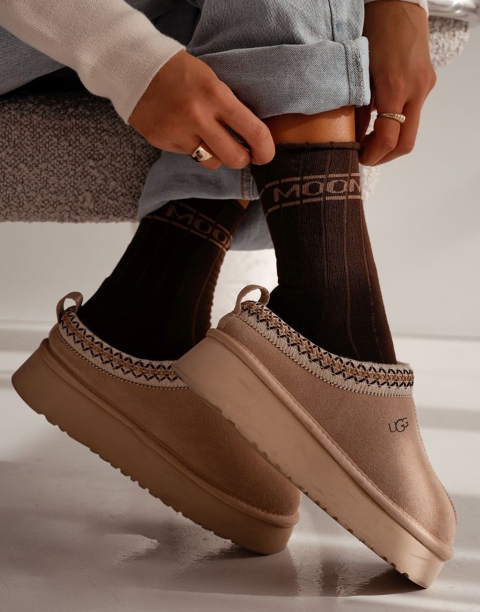 Sieviešu zeķes "Moon" Brown