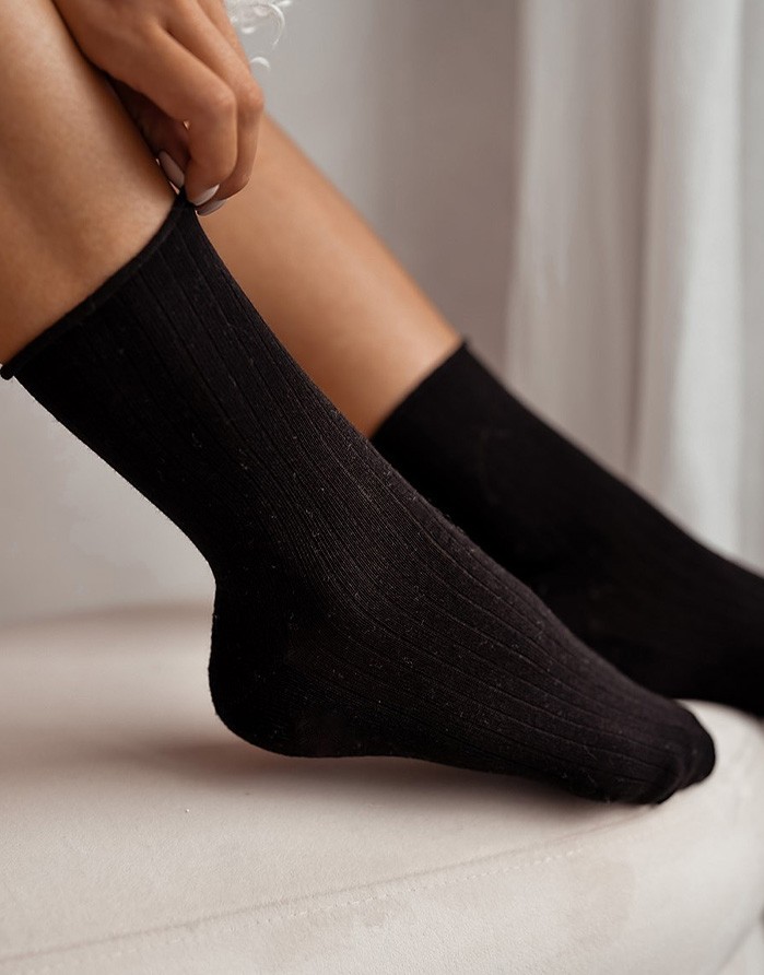 Женские носки "Half-Terry Unique" Black