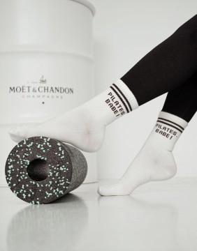 Женские носки "Pilates Babe" Cream