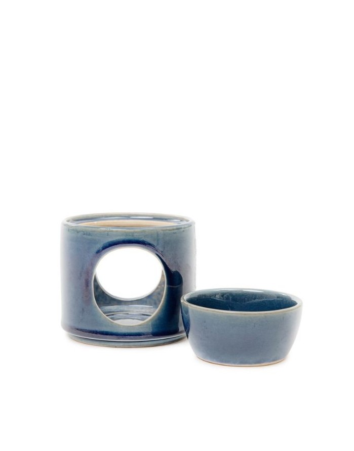Svečturis "SOLETO Ceramic Blue"