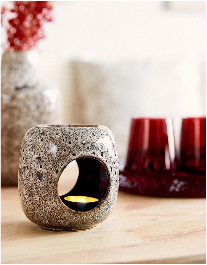 Подсвечник "RUFUS Ceramic Beige"