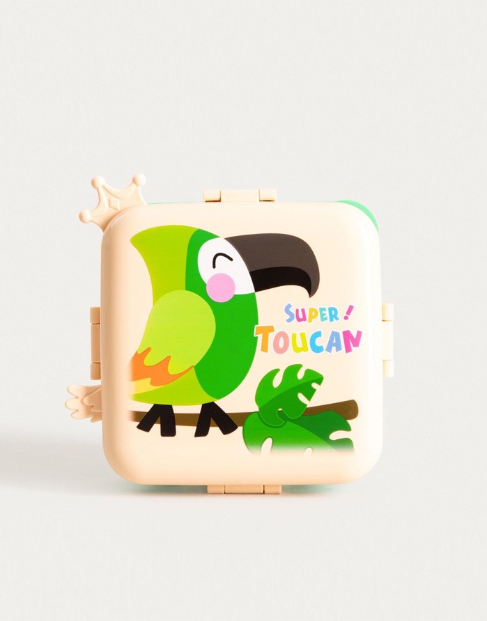 Pusdienu kaste "PETPACK Super Toucan"