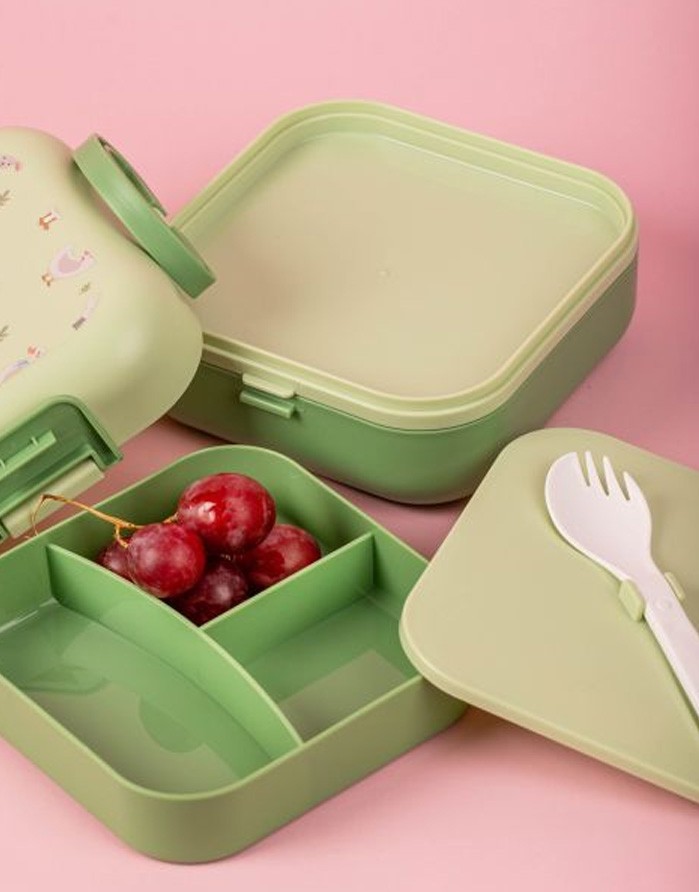 Lunch Box "PECORA Green Sheep"