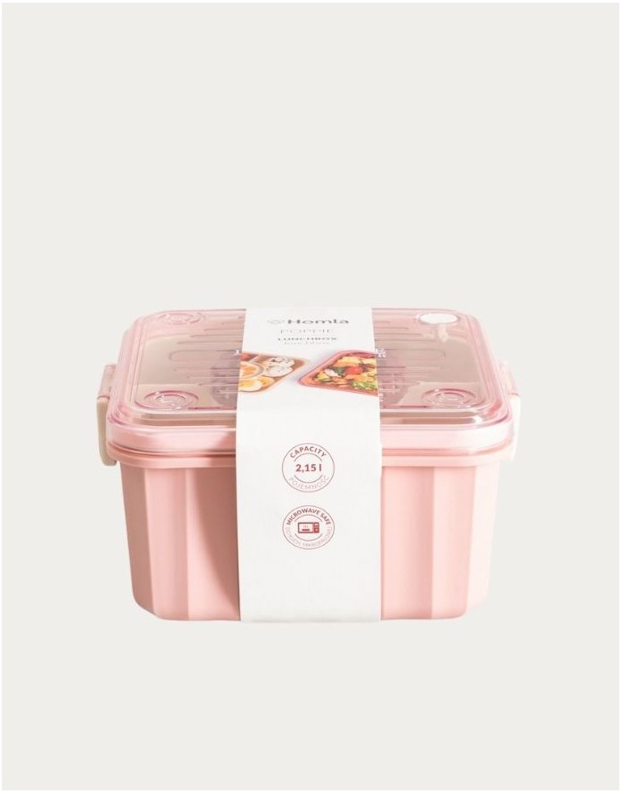 Pusdienu kaste "Poppie Pink"