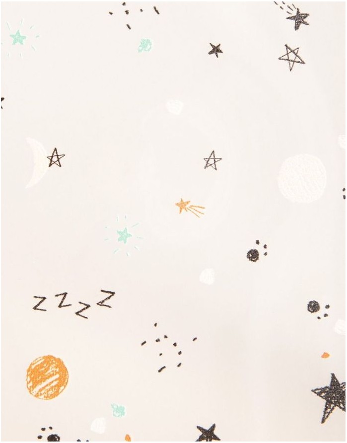 Lunch Box "Spacekid Cream"