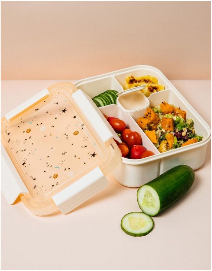 Ланч-бокс "Spacekid Cream"