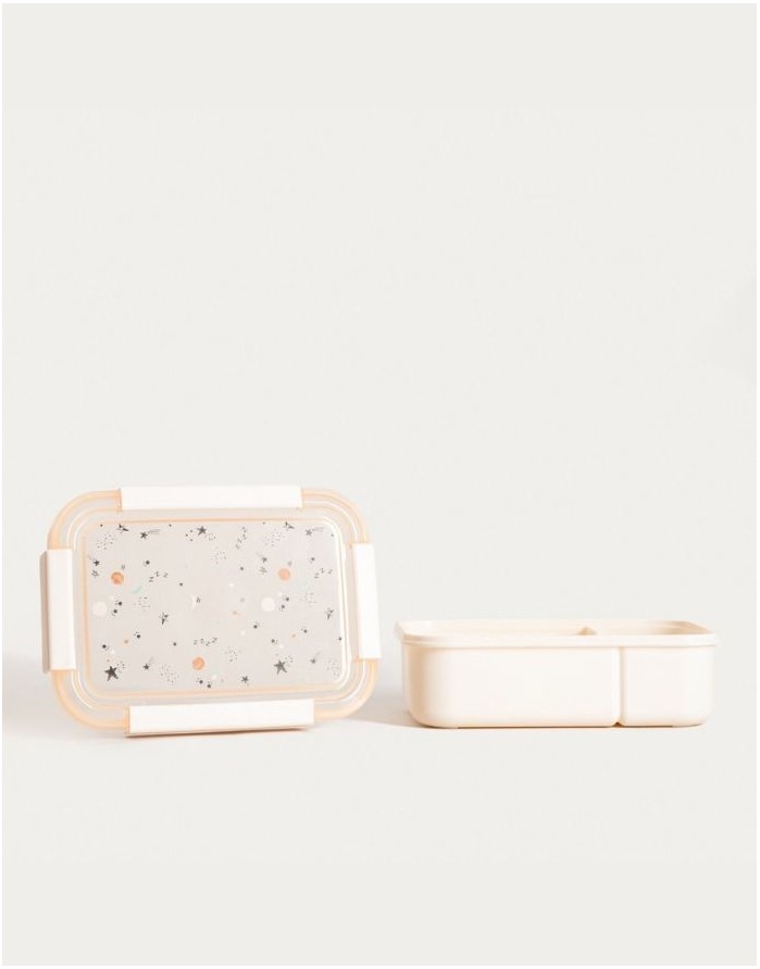 Lunch Box "Spacekid Cream"