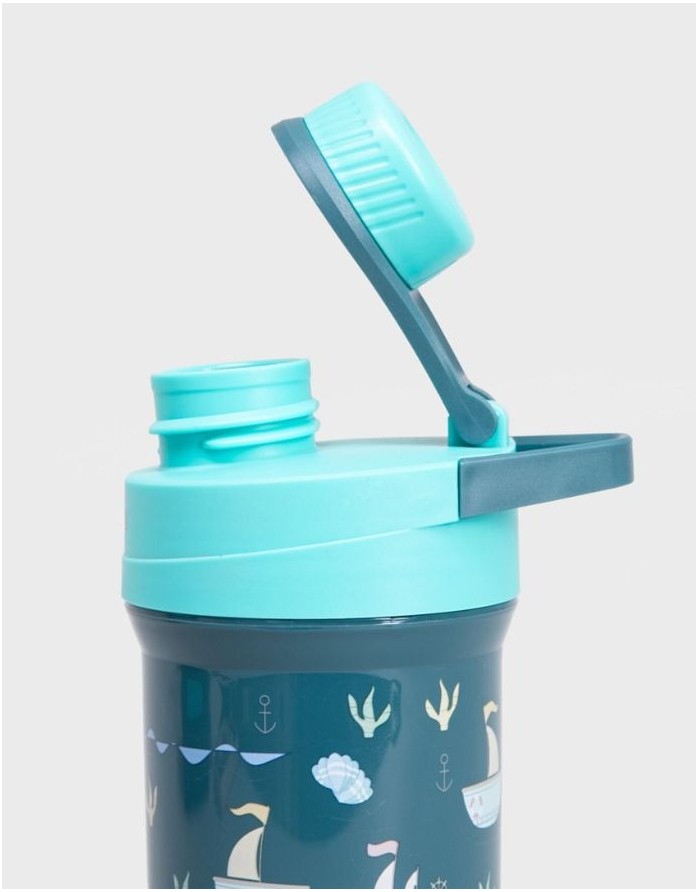 Lunch box with bottle set "Cairo Granat"