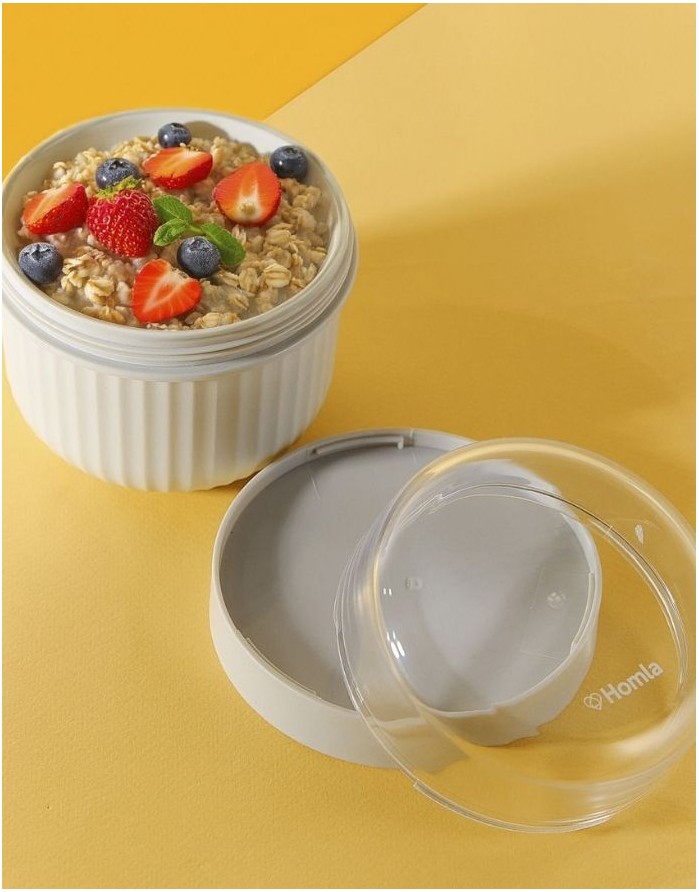 Lunch Box "NOVARA Small Grey"