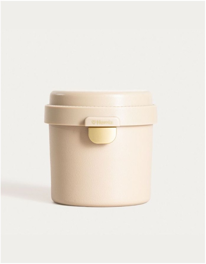 Pusdienu kaste "TORRONE Round Beige"