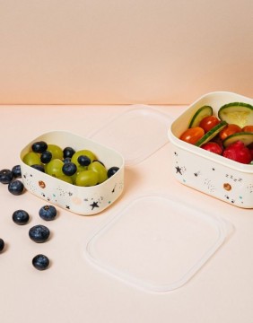 Ланч-бокс "SPACEKID Cream" 2 шт.