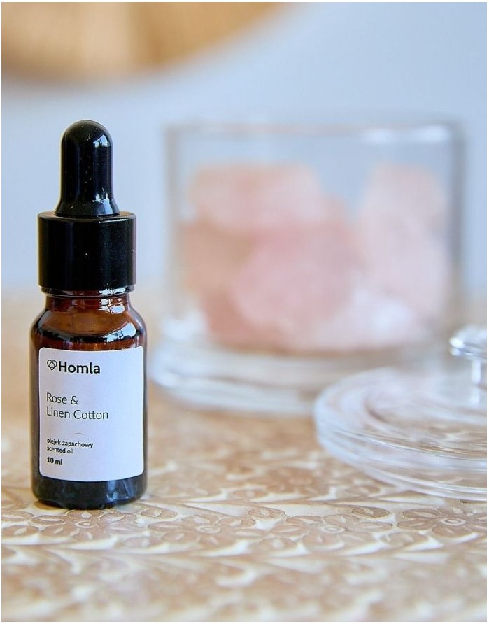 Aromātiskā eļļa "Rose & Linen Cotton" 10 ml
