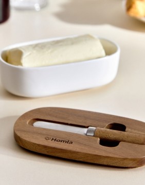 Контейнер для масла "MOOKA Round White"