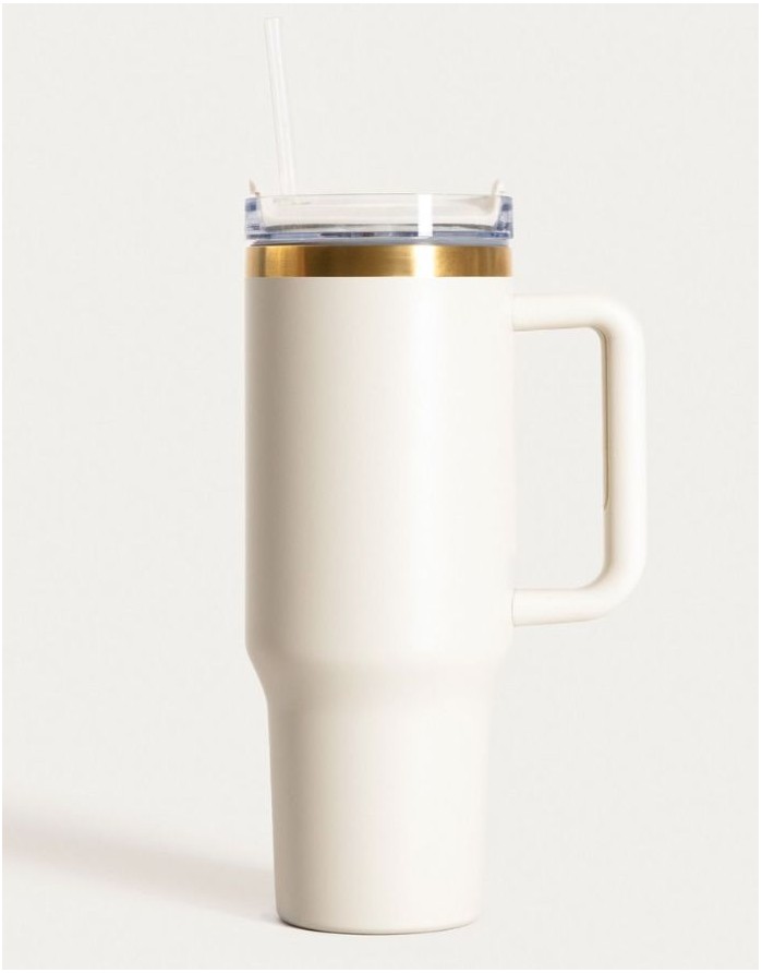 Thermo mug "Estrela Beige" 1180 ml
