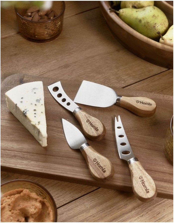 Siera nažu komplekts "Mooka Wood" 4 gab