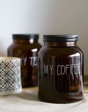 Стеклянная тара "My Coffe"1 л