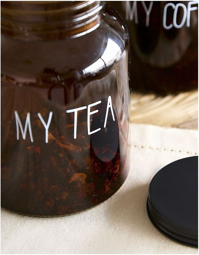 Glass Container "My Tea" 1 l