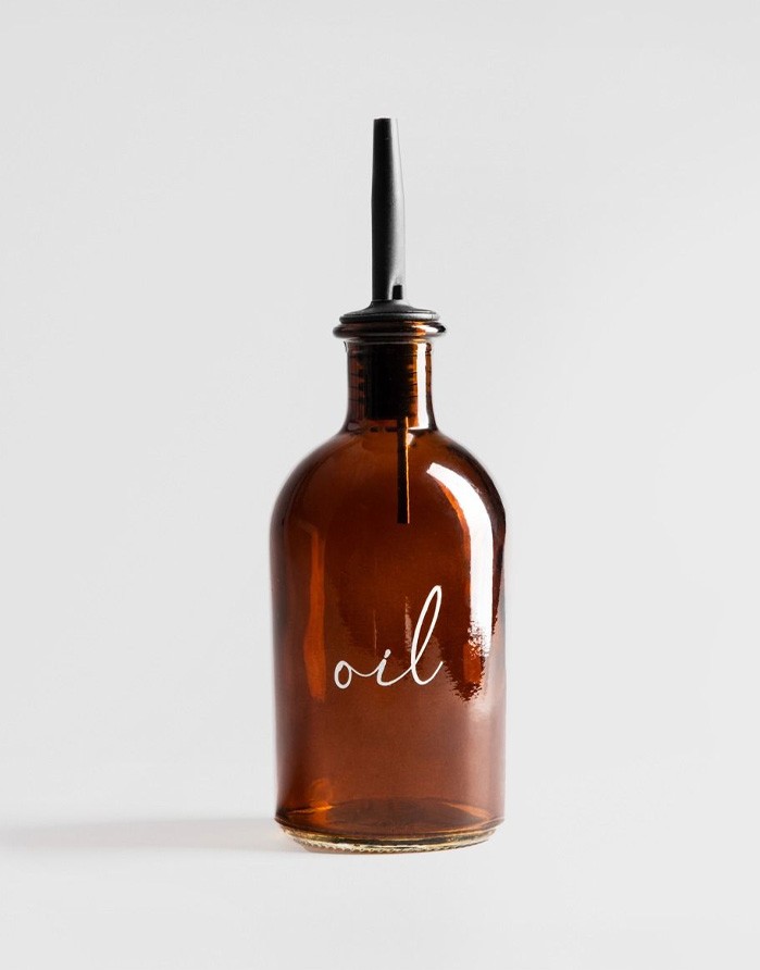 Oil dispenser "Versare Brown", 250 ml