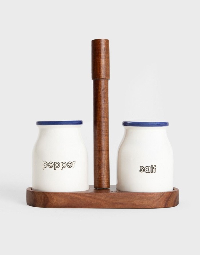 Sāls un piparu kratītājs "Modern Hamptons"