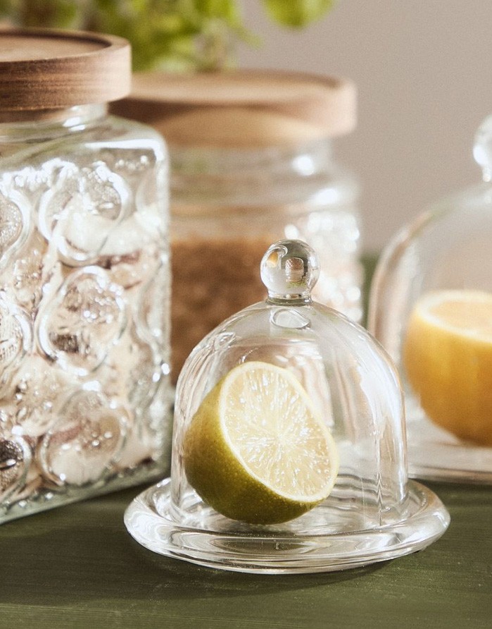 Stikla burka ar vāku "Simple Transparent"