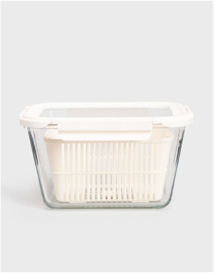 Glass Jar With Lid "Negozio", 2,4 l